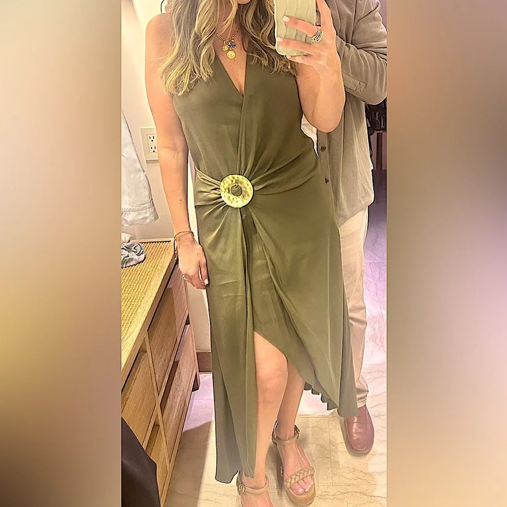 cult gaia | Dresses | Cult Gaia V Neck Dark Green Dress | Poshmark cult gaia | Dresses | Cult Gaia V Neck Dark Green Dress | Poshmark